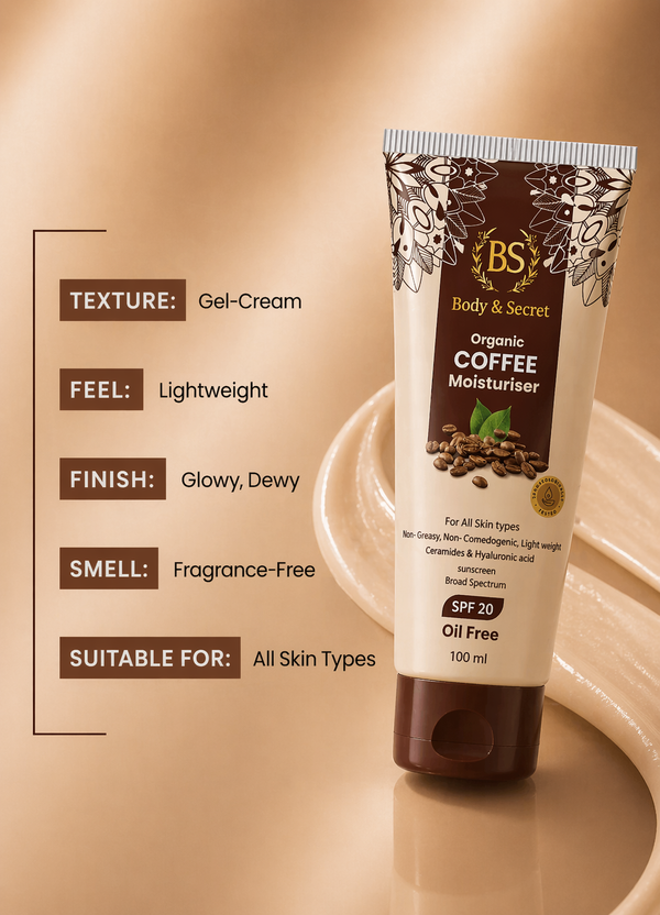 Body & Secret Organic Coffee Moisturizer