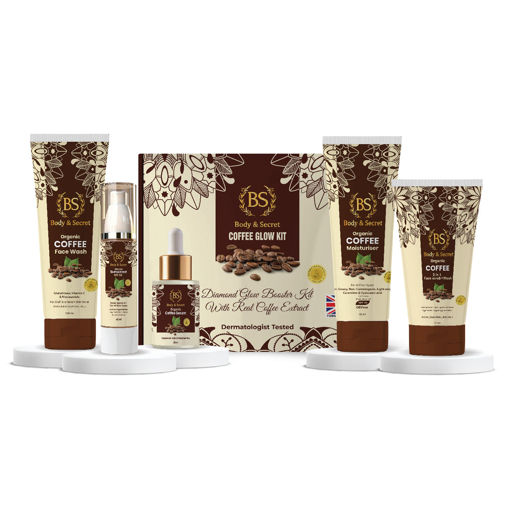Body & Secret Organic Coffee Glow Kit