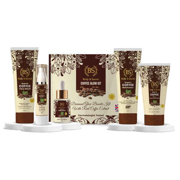 Body & Secret Organic Coffee Glow Kit