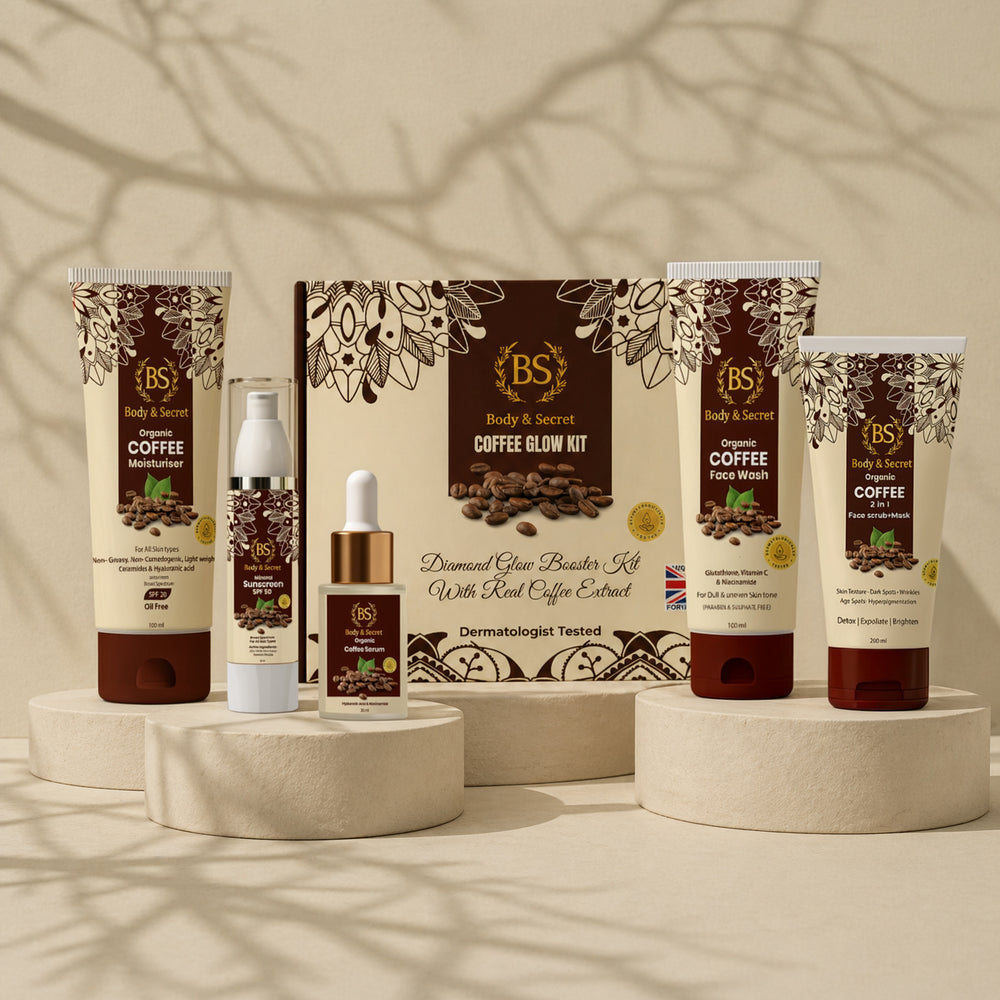 Body & Secret Organic Coffee Glow Kit