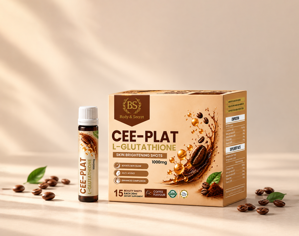 Body & Secret CEE-PLAT L-Glutathione Shots – Coffee Flavour