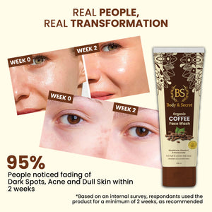 Body & Secret Organic Coffee Face Wash