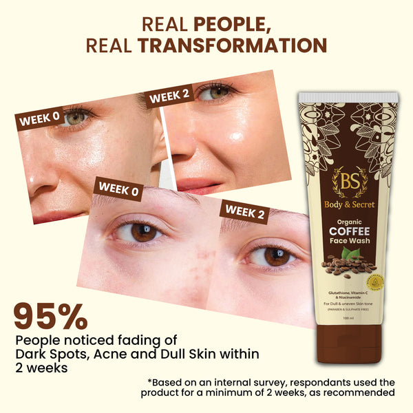 Body & Secret Organic Coffee Face Wash