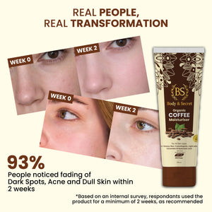 Body & Secret Organic Coffee Moisturizer