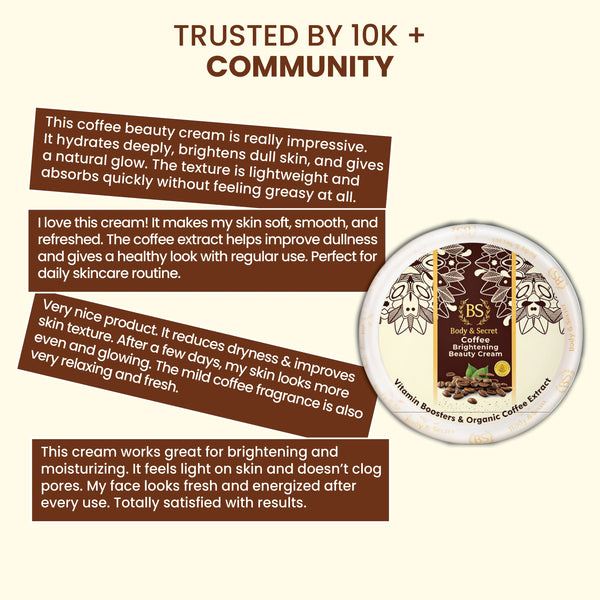 Body & Secret Brightening Beauty Cream
