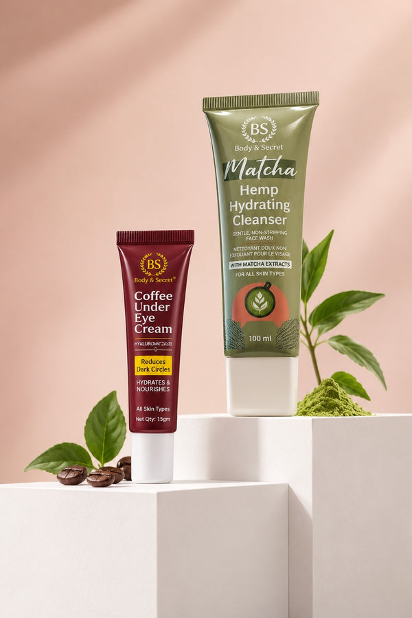 Matcha and Coffee Glow Duo