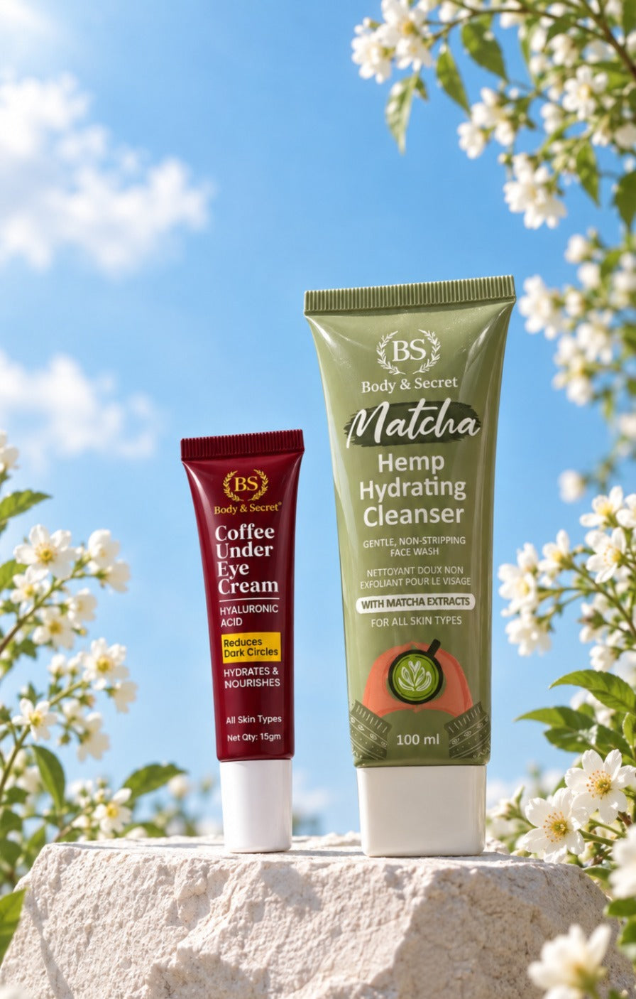 Matcha and Coffee Glow Duo