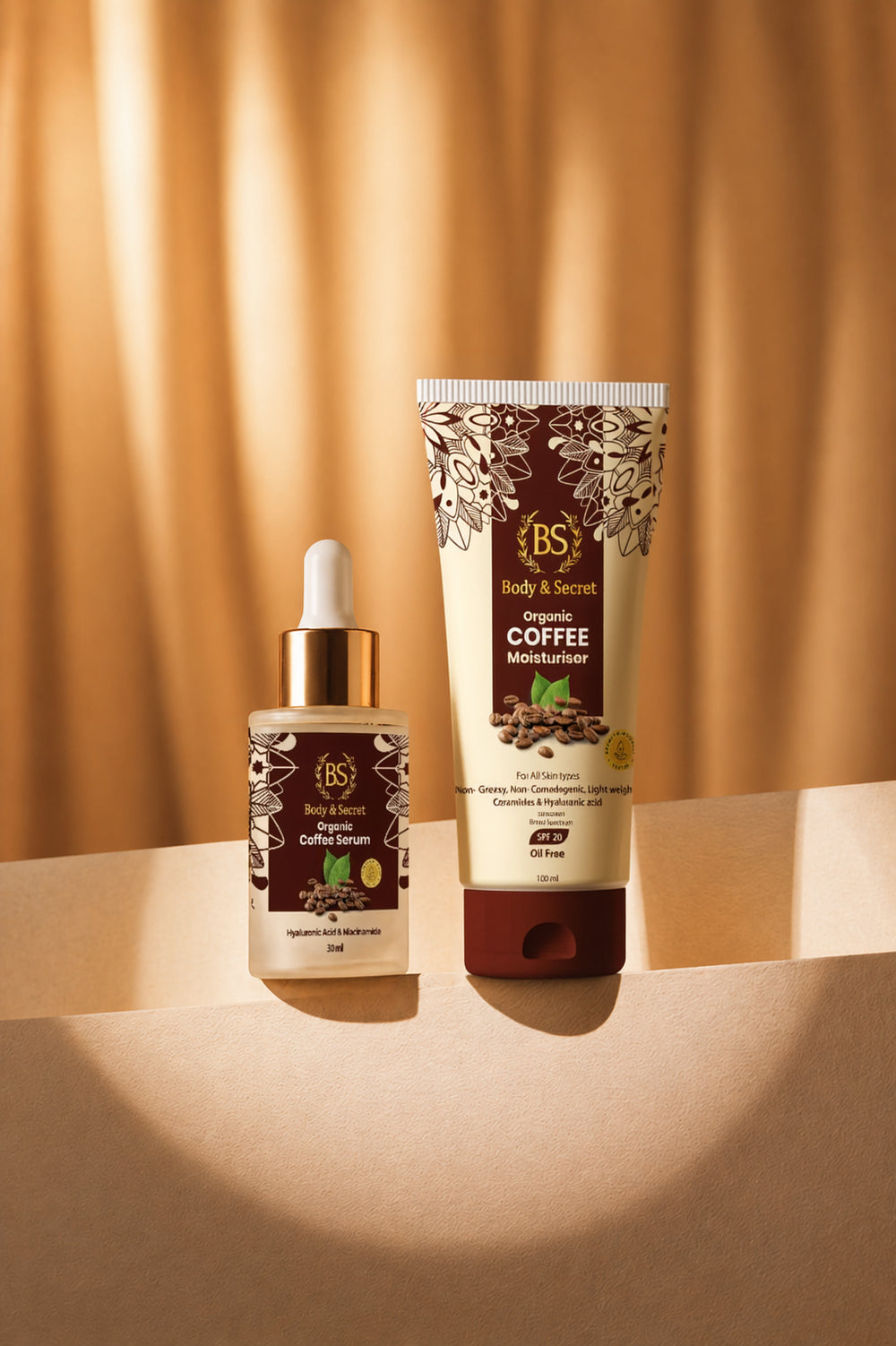 (Night care) Serum + moisturiser