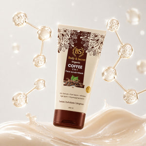 Body & Secret Organic Coffee 2-in-1 Face Scrub + Mask