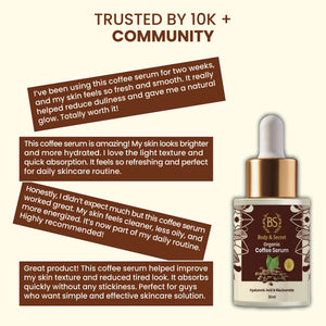 Body & Secret Organic Coffee Serum
