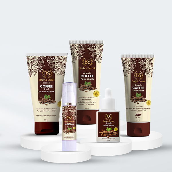 Body & Secret Organic Coffee Glow Kit